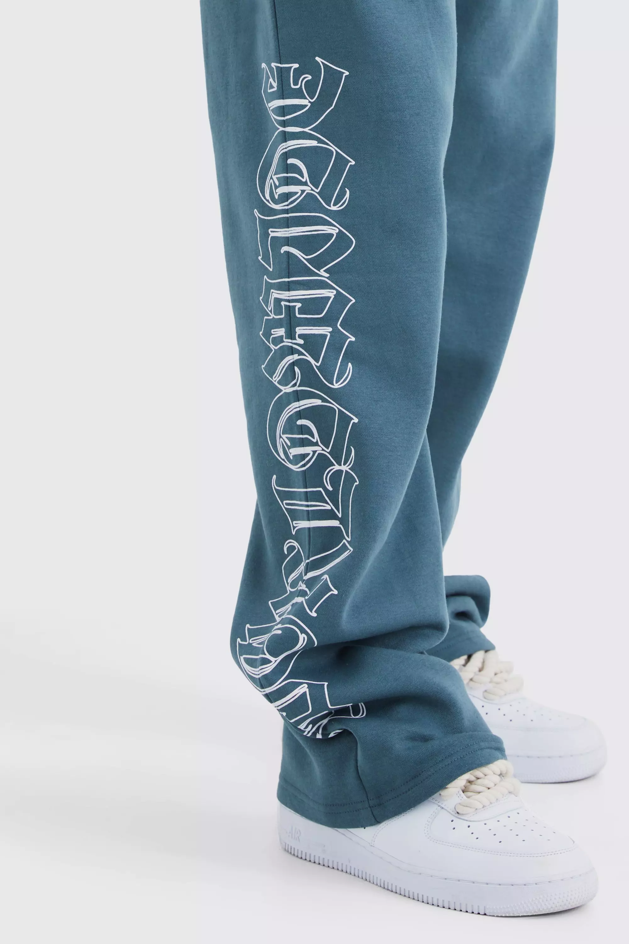 Tall blue online joggers